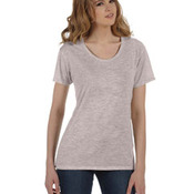 Ladies' Kimber Mélange Burnout T-Shirt