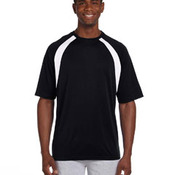 Adult 4.2 oz. Athletic Sport Colorblock T-Shirt