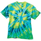 Rainbow Cut Spiral T-Shirt