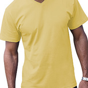 Adult Fine Jersey V-Neck T-Shirt
