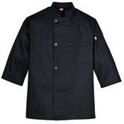 Long-Sleeve 8-Button Chef Coat