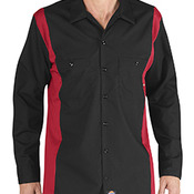 Unisex Tall Industrial Color Block Long-Sleeve Shirt