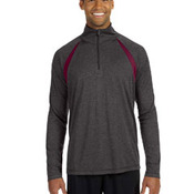 Unisex Quarter-Zip Lightweight Pullover with Insets
