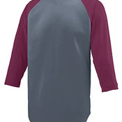 Adult Wicking Polyester Raglan Sleeve T-Shirt